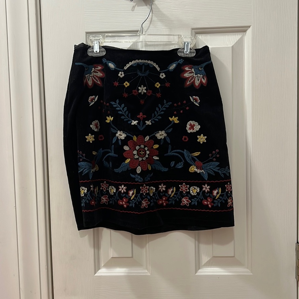 Corduroy Black Skirt from Francesca’s